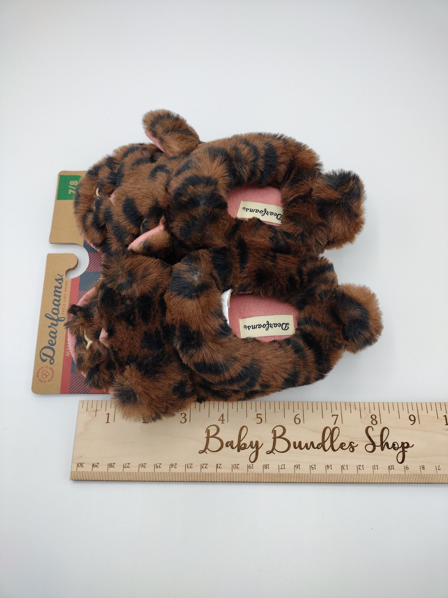 Toddler Girl Dearfoams Slippers Size 7/8 NWT