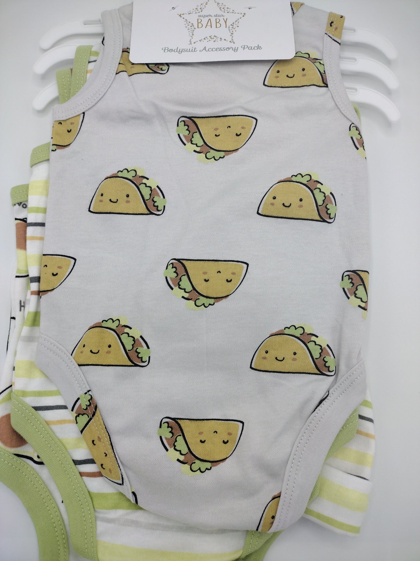 Baby Avocado & Taco Outfit Sets Size 3-6 Months NWT