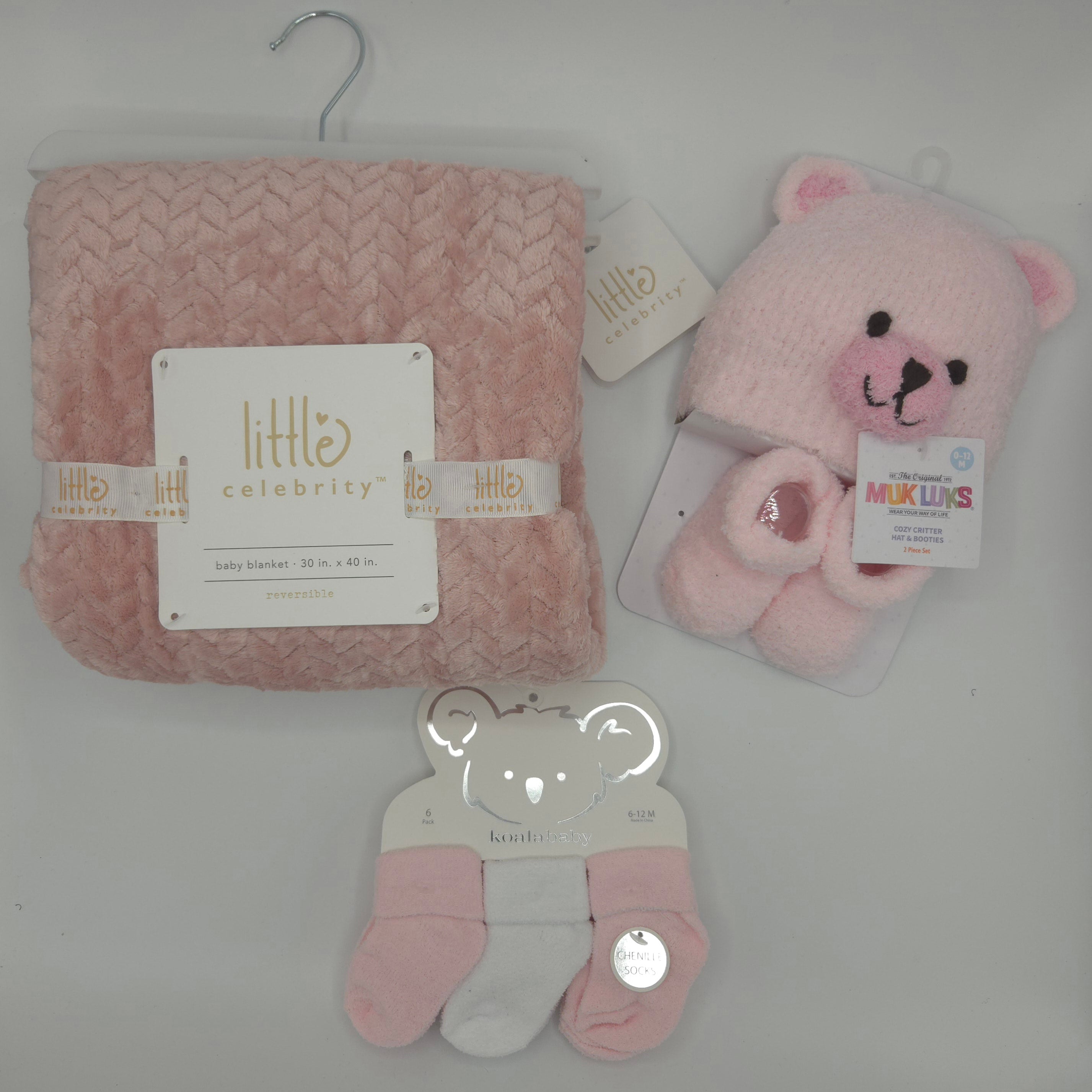 Baby blanket shops plush bundle nwt