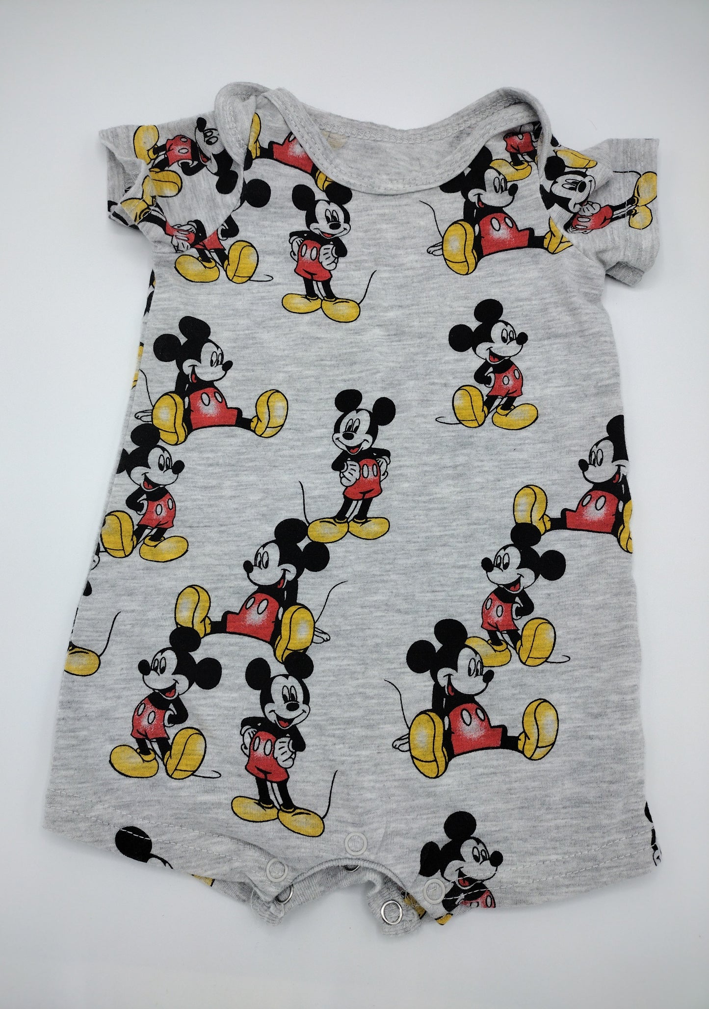 Baby Boy Mickey Mouse 2 Piece Set Size 0-3 Months Pre-Owned