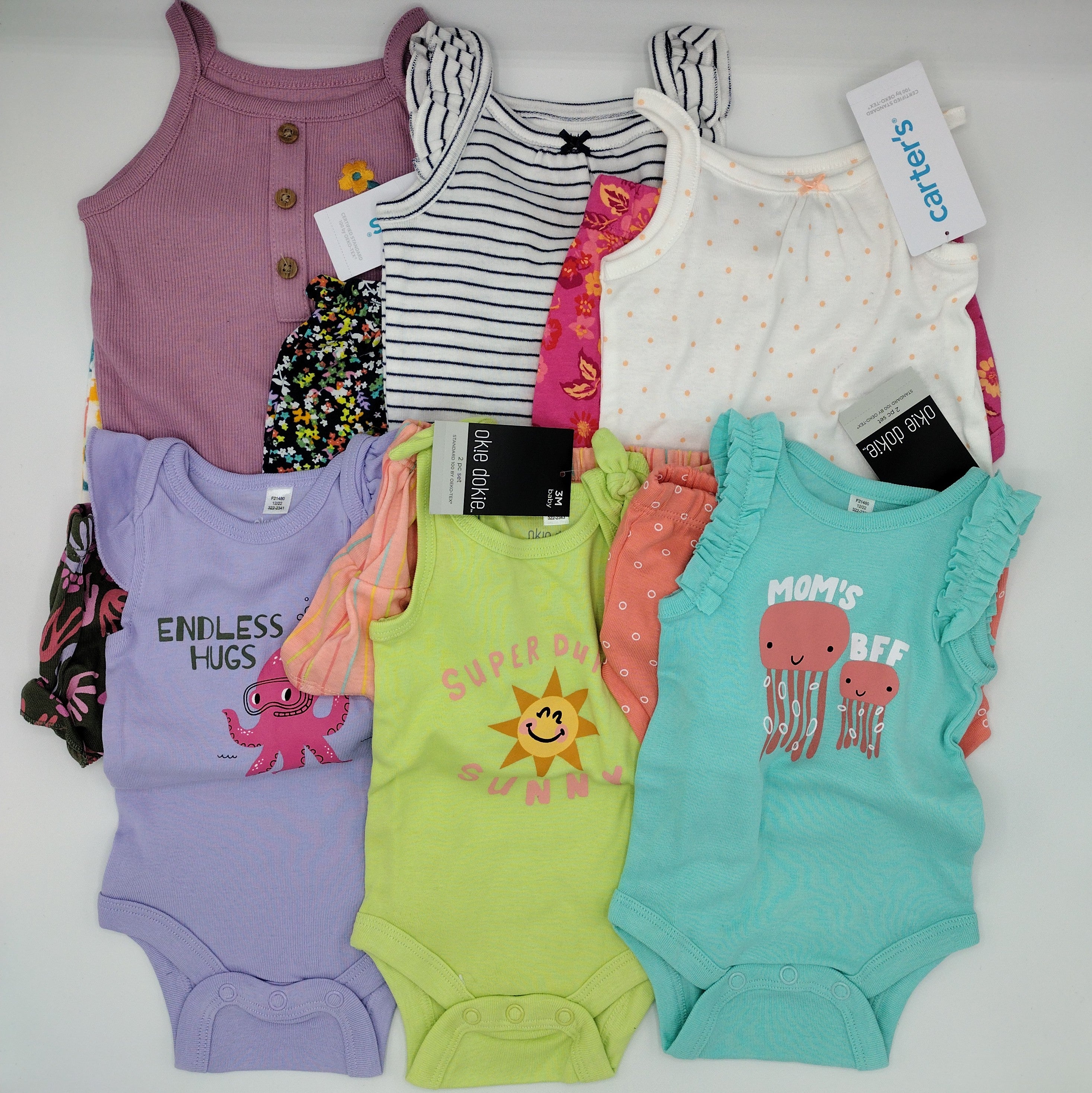 Girls 12 Months 9 Piece NWT offers Clothing Bundle