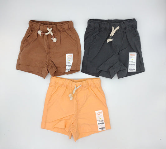 Baby Boy Shorts Bundle Size Newborn NWT