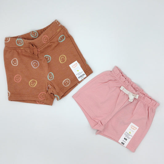 Baby Girl Jumping Beans Shorts Bundle Size Newborn NWT