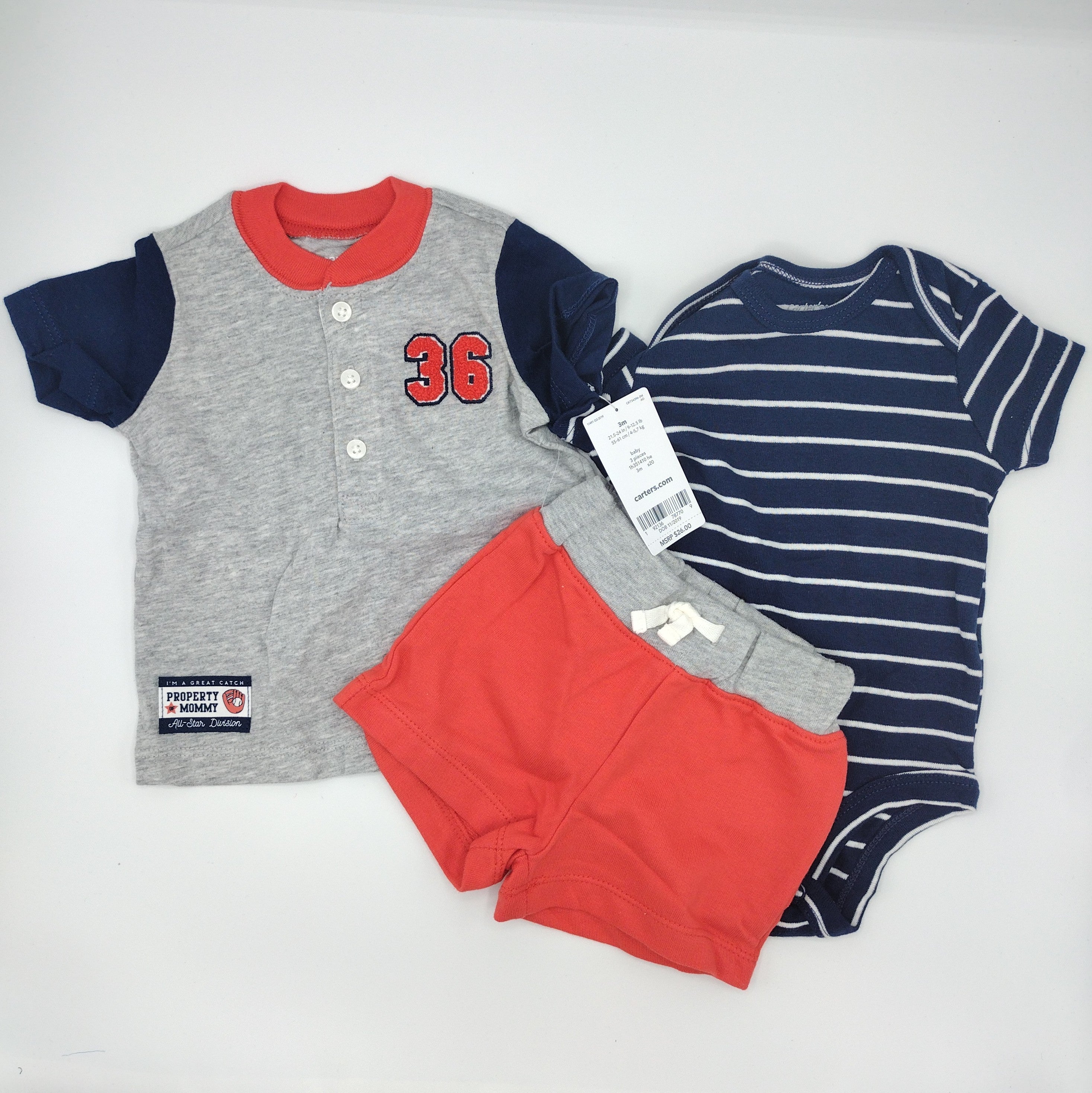 Baby Boy outlet Clothes Summer Bundle, Size 9 Months