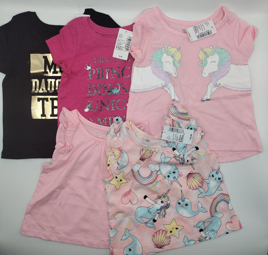 Baby Girl Shirts Bundle Size 9-12 Months NWT