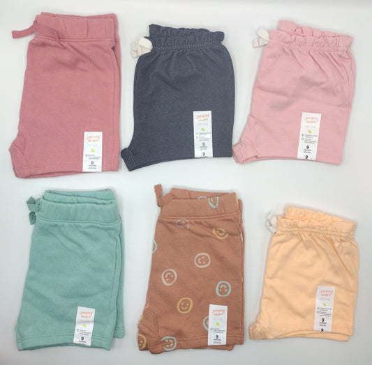 Baby Girl Shorts Bundle Size 9 Months NWT