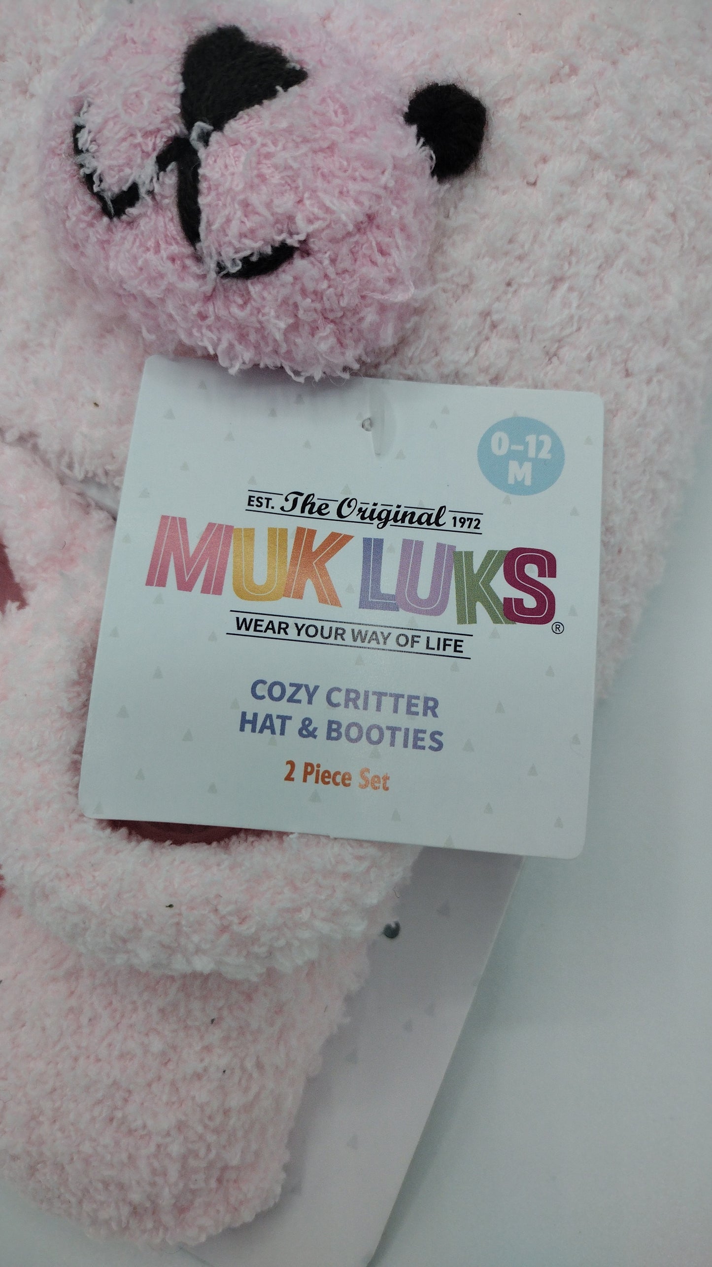 Baby Girl Hat, Booties, Socks New with Tags