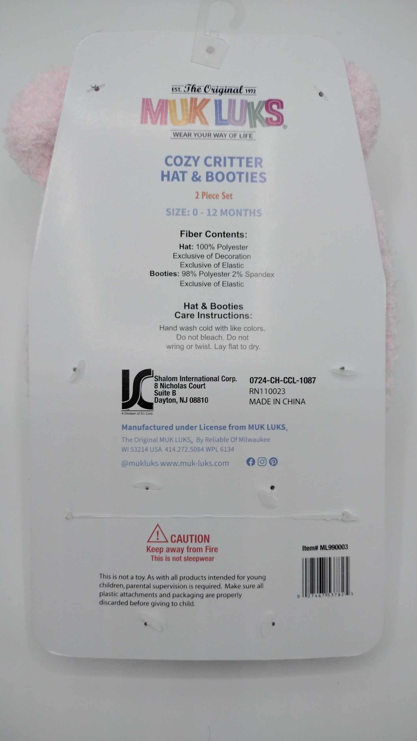 Baby Girl Hat, Booties, Socks New with Tags