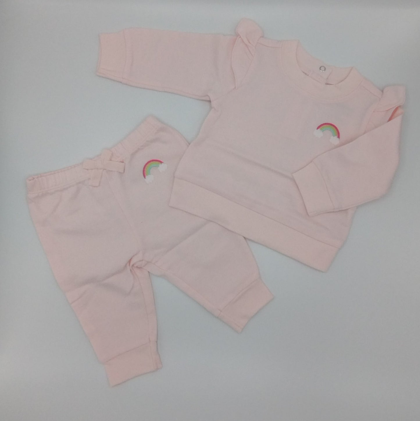 Baby Girl Clothes Bundle 9 Piece Size 0-3 Months NWT Rainbow