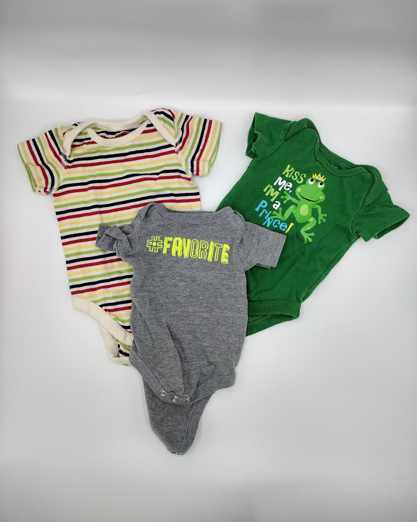 Baby Boy 10 Piece Clothes Bundle Size Newborn Pre-Owned